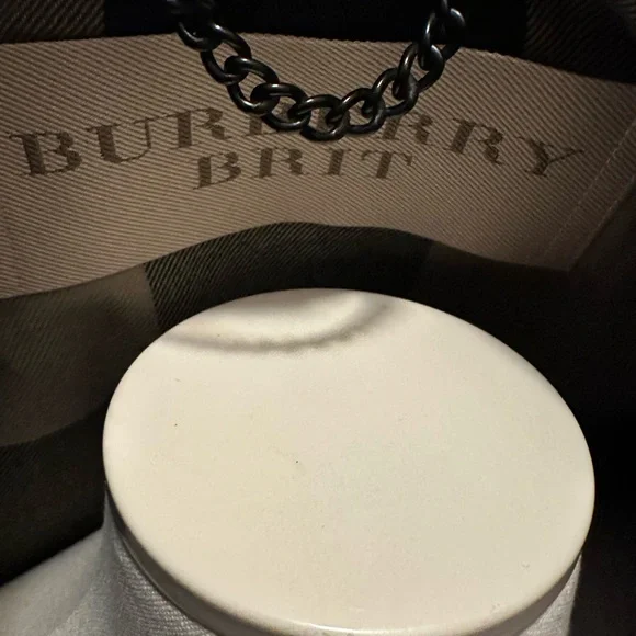 Burberry Blue Double Breasted Peacoat with Wide Lapel - Picture 5 of 11